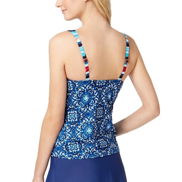 24th & Ocean Viva La Frida Tankini Top - Picture 3 of 11